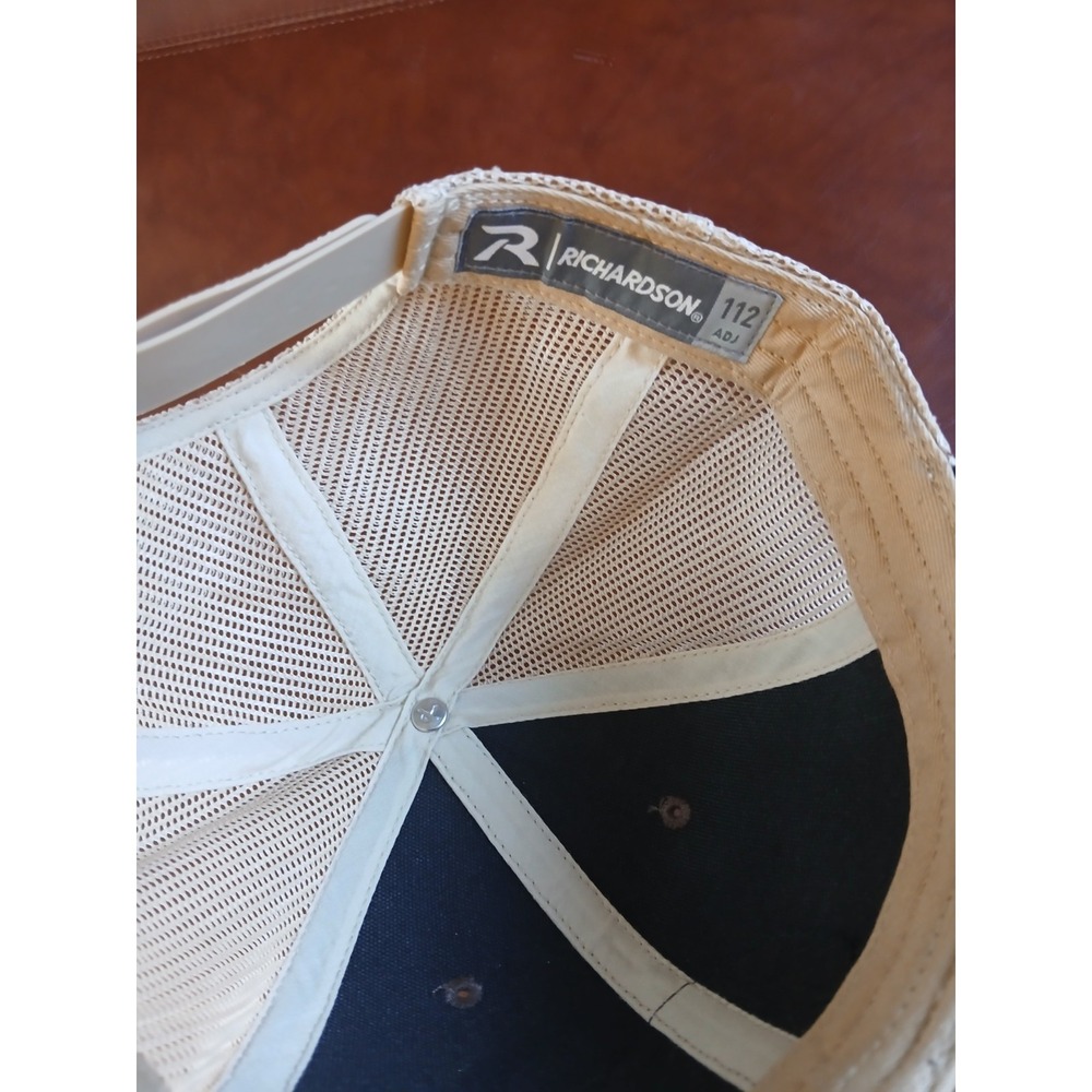 FARM & RANCH RICHARDSON Brand Style 112 Ball Snap Cap Adjustable Baseball #1597 - Picture 6 of 6
